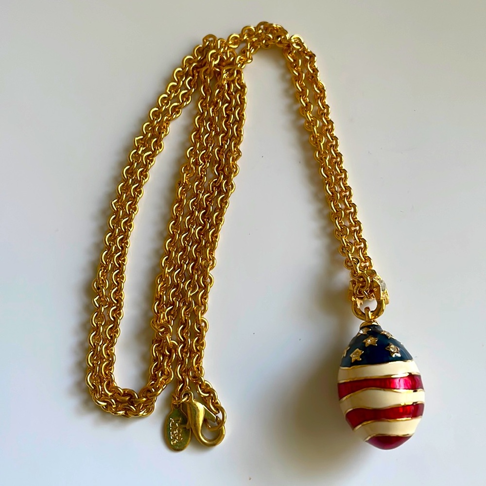 Joan Rivers Classics Collection Stars & Stripes pendant necklace